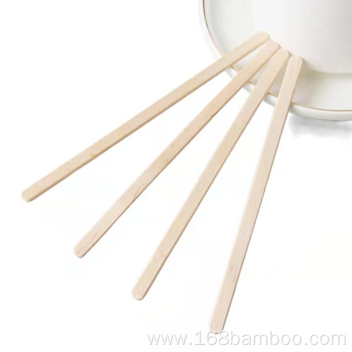 Disposable Biodegradable Wooden Coffee Sticks